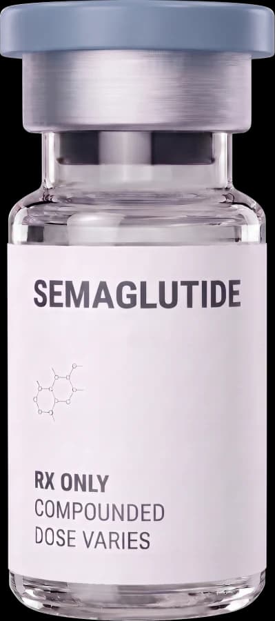 Compounded Semaglutide + B6 vial